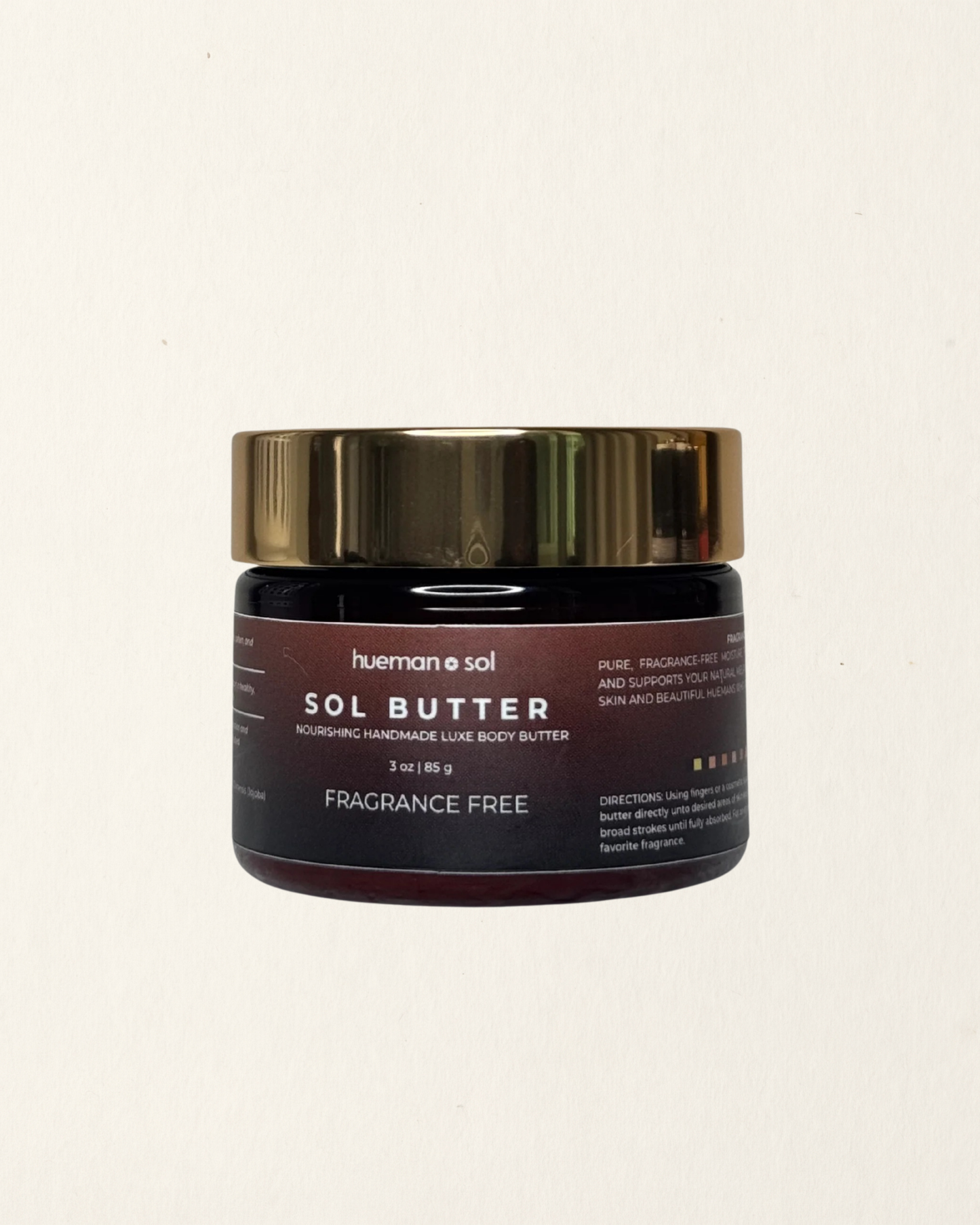 SOL BUTTER MINI: Fragrance Free (3oz)