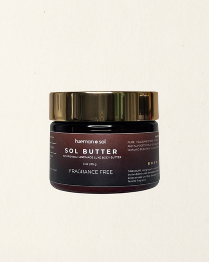 SOL BUTTER MINI: Fragrance Free (3oz)