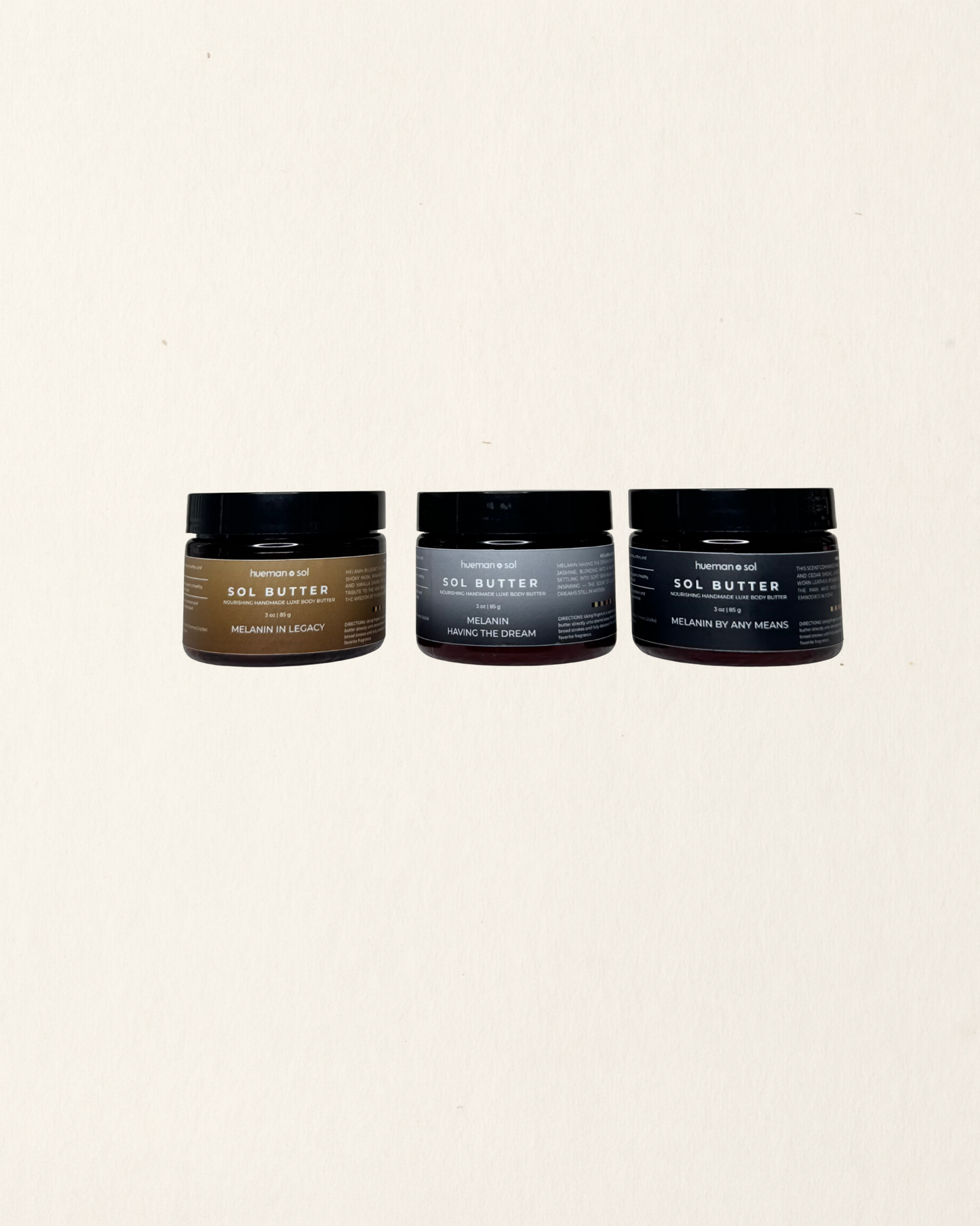 Sol Butter Mini Melanin Trio — Men’s Collection