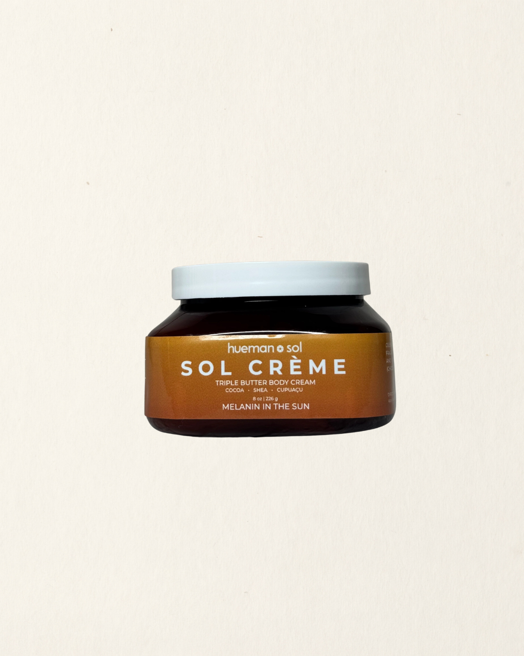 SOL CRÈME: Melanin in the Sun (8oz)