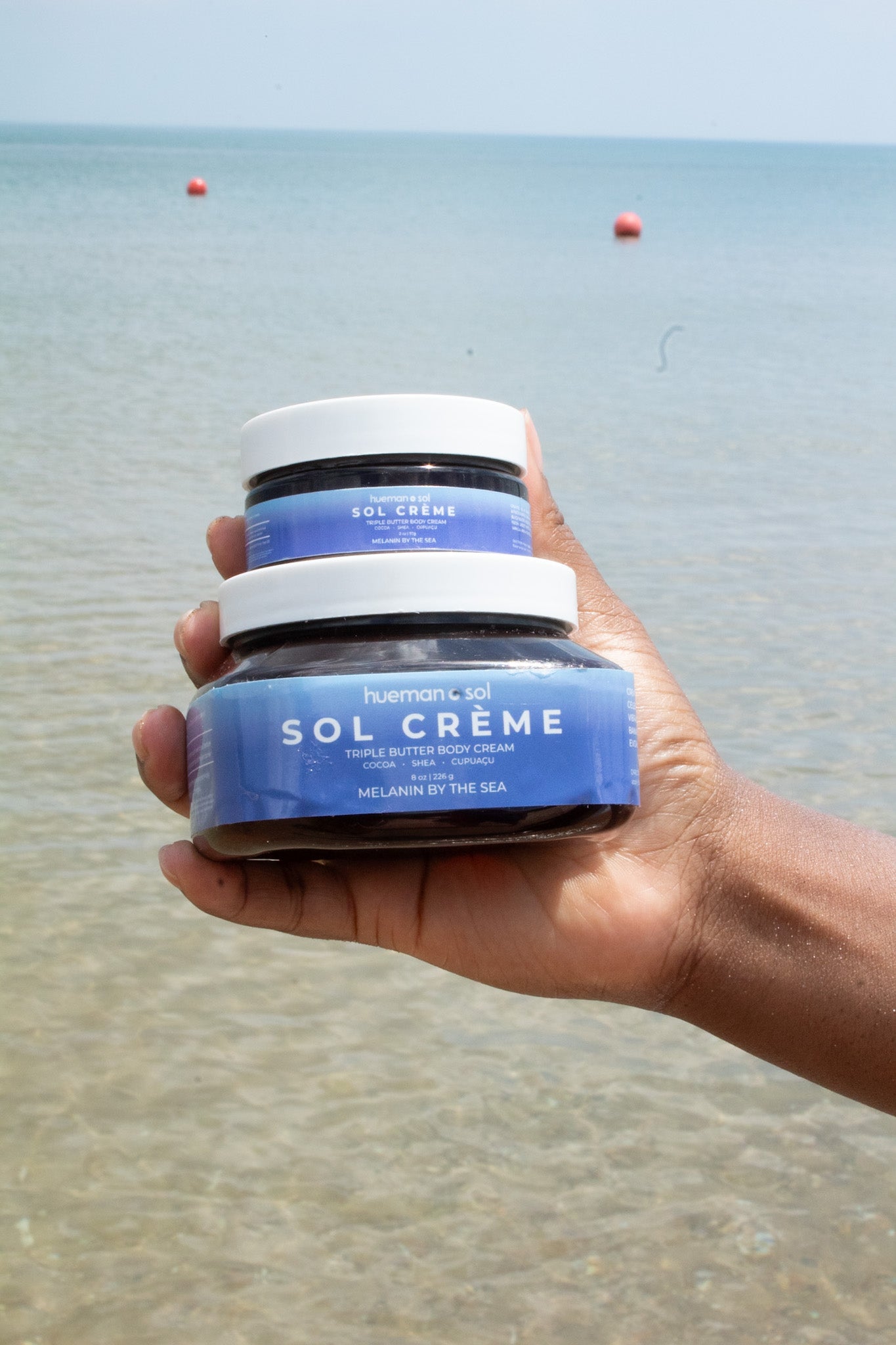 SOL CRÈME DUO: Melanin by the Sea