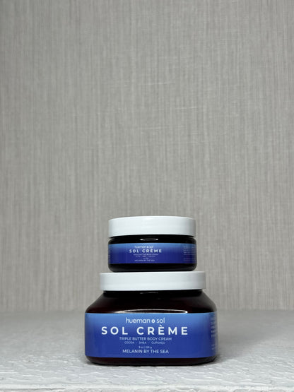 SOL CRÈME DUO: Melanin by the Sea