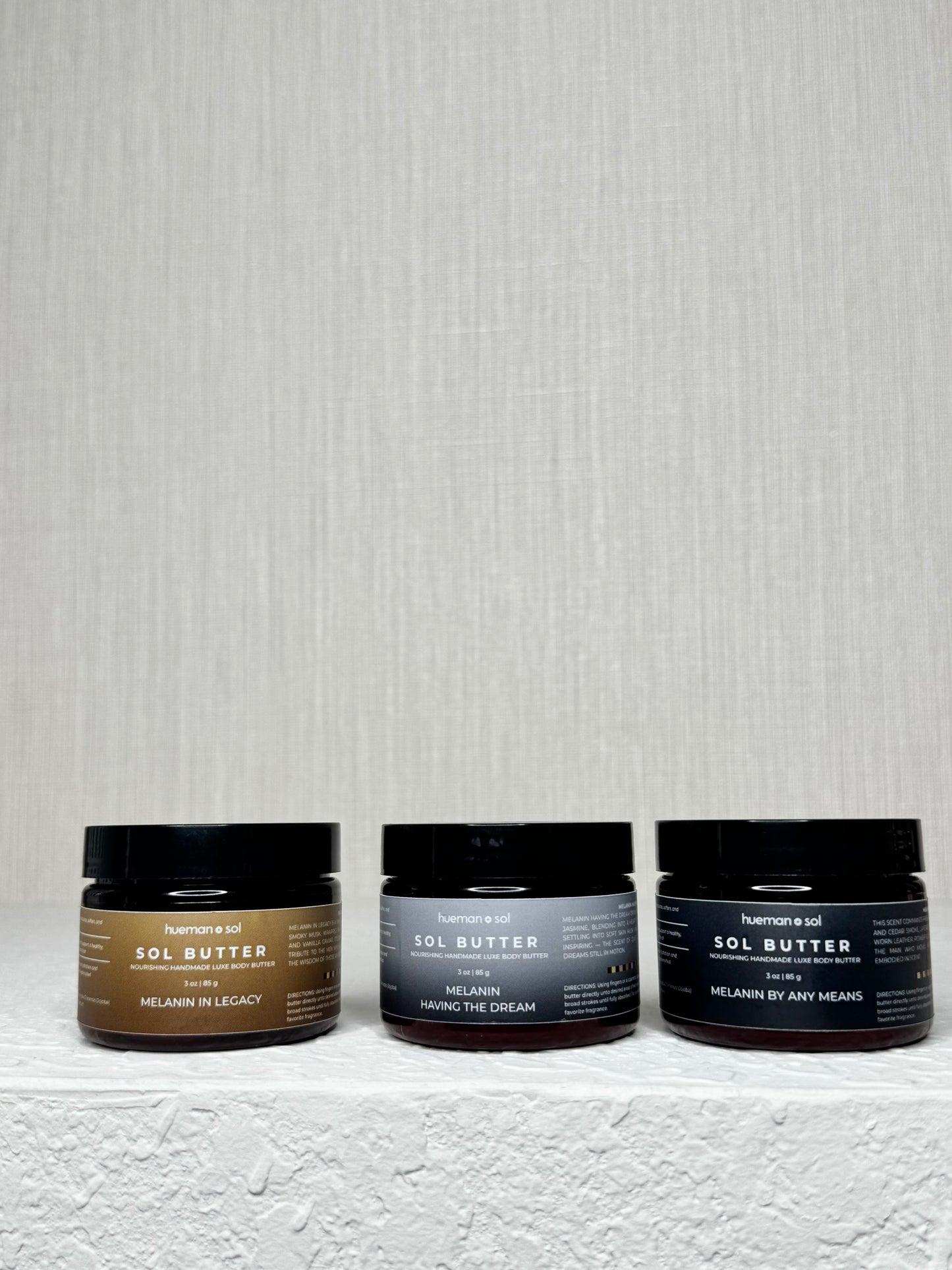 Sol Butter Mini Melanin Trio — Men’s Collection