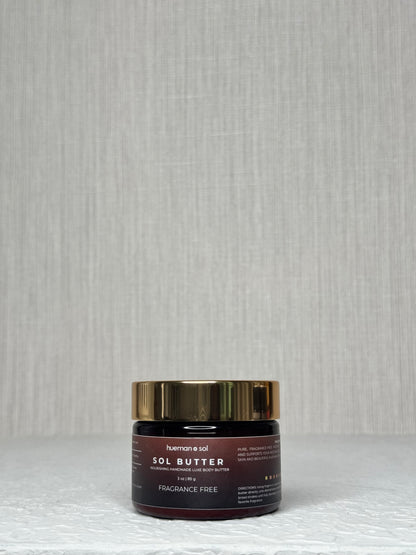 SOL BUTTER MINI: Fragrance Free (3oz)
