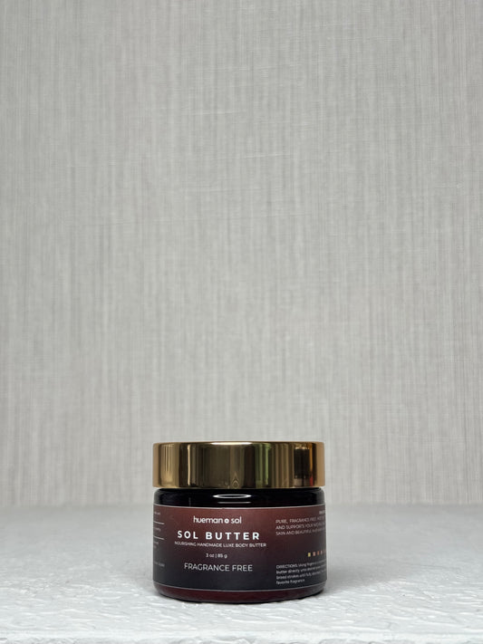 SOL BUTTER MINI: Fragrance Free (3oz)