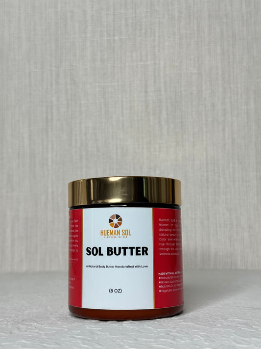 SOL BUTTER (8oz): Melanin in Love