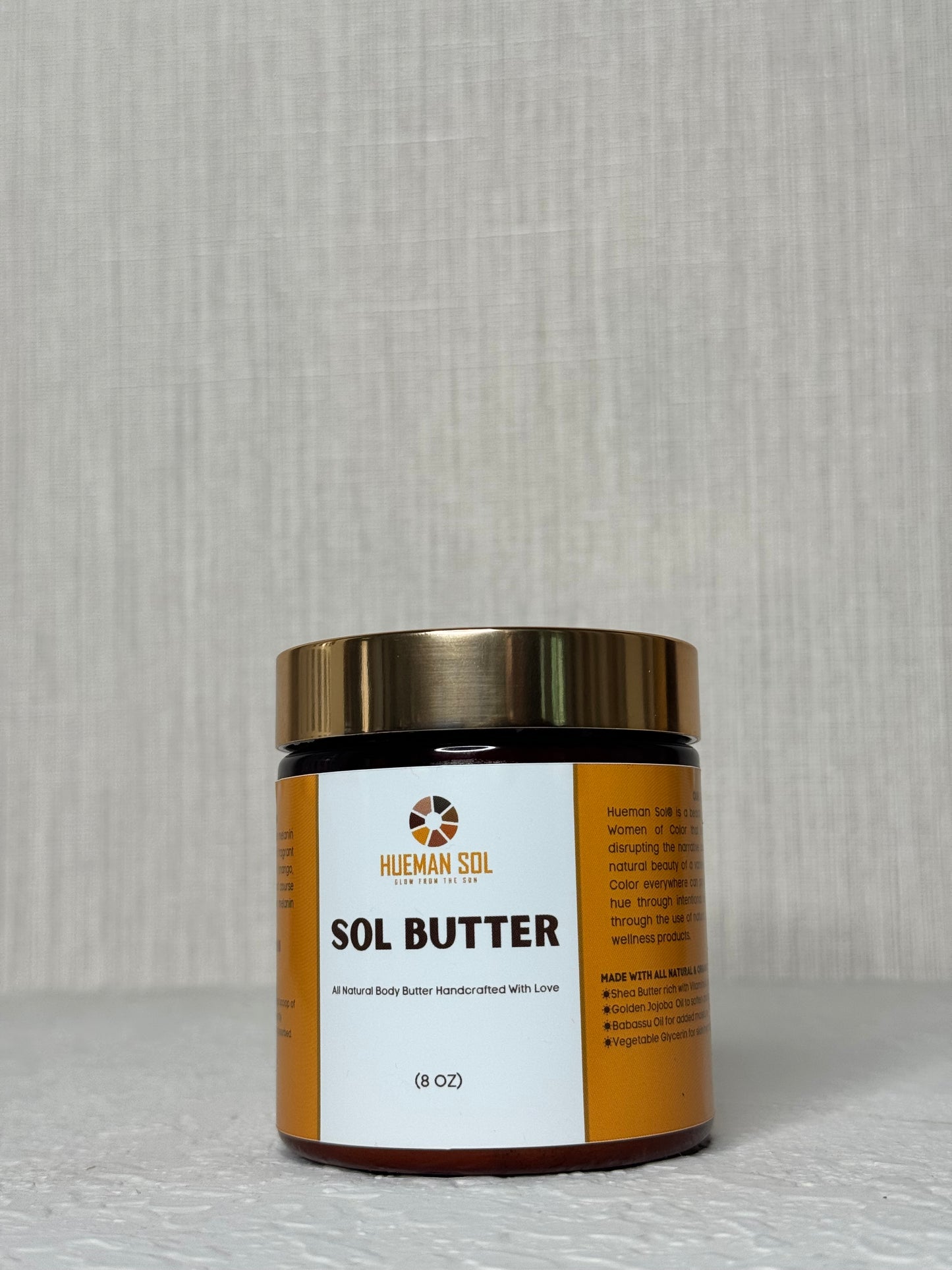 SOL BUTTER(8oz): Melanin in the Sun